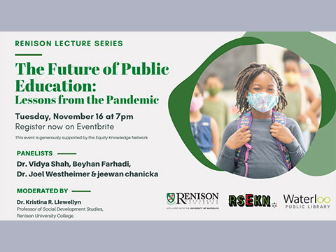 The Future of Public Education: Lessons from the Pandemic (Online Lecture, Nov 16 ’21)